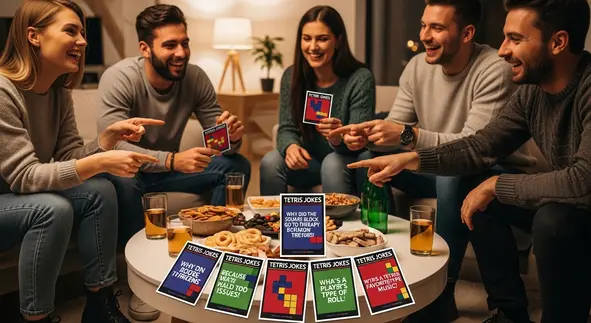 Tetris Jokes for Friends