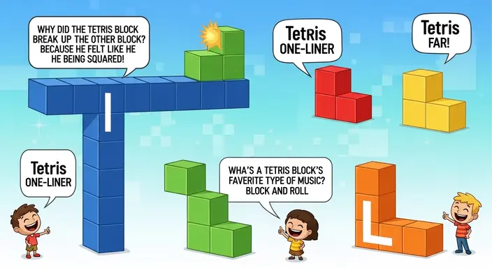 Tetris One-Liners Kids Love