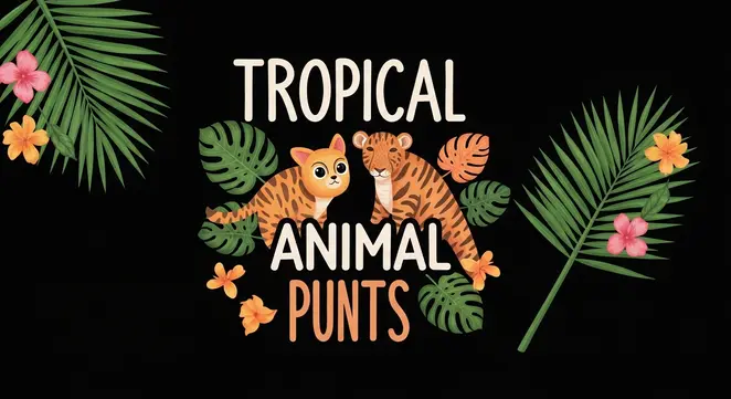 Tropical Animal Puns