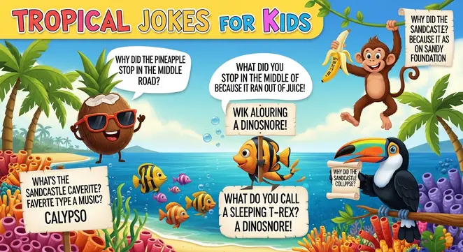 Tropical Jokes for Kids