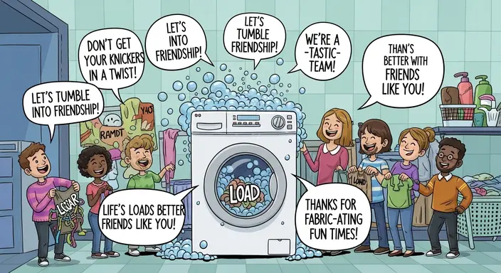 Washing Machine Puns for Friends