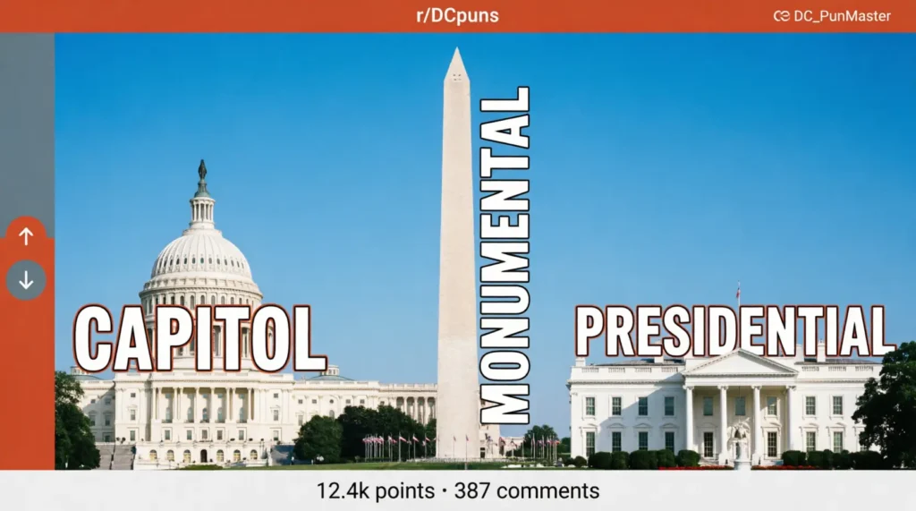 š¤ Washington DC Puns (One Word)