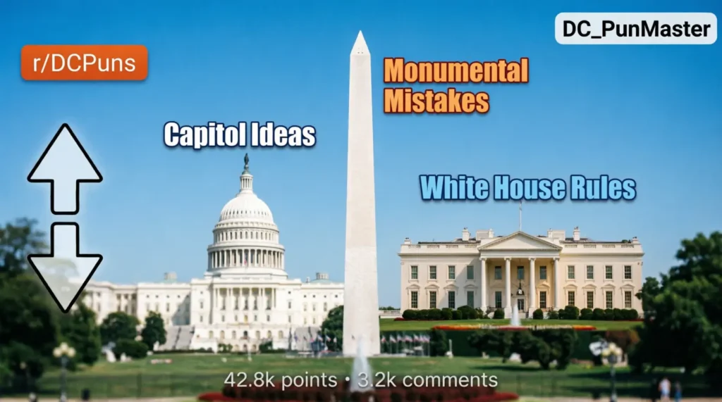 šļø Washington DC Puns (Reddit Style)