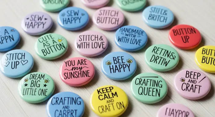 Adorable Button Sayings