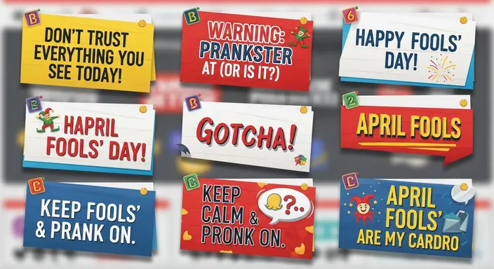 April Fools Captions for Social Media