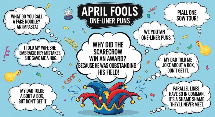 April Fools One-Liner Puns