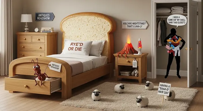 Bedroom Furniture Puns for Cozy Humor