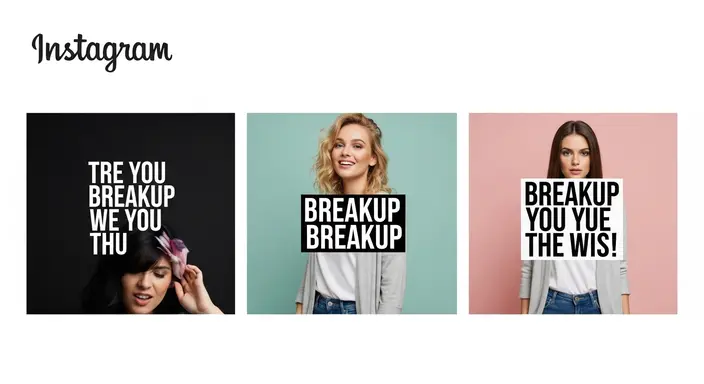Break Up Puns for Instagram Captions