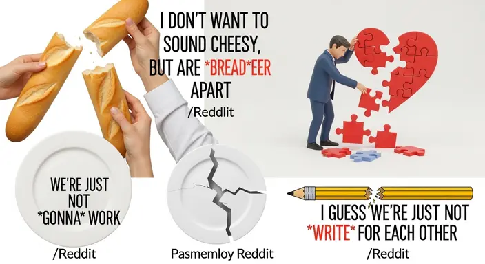 Break Up Puns Reddit