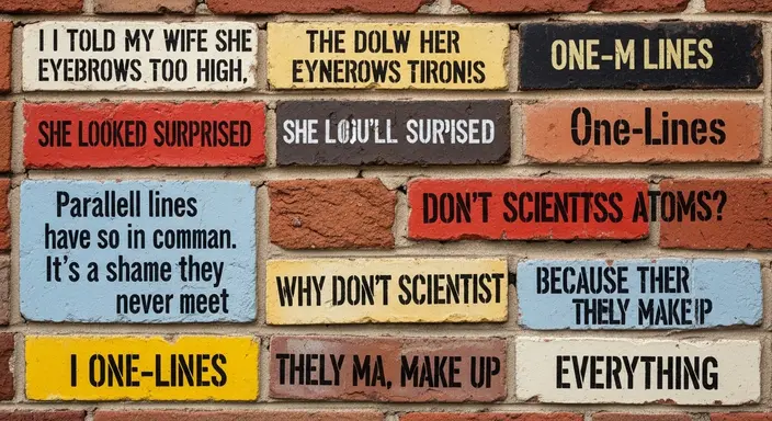 Brick Puns for Friends