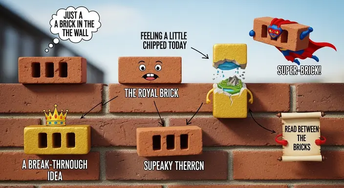 Brick Puns for Conversations