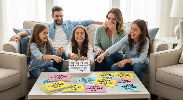 Clean Furniture Jokes for Family Fun