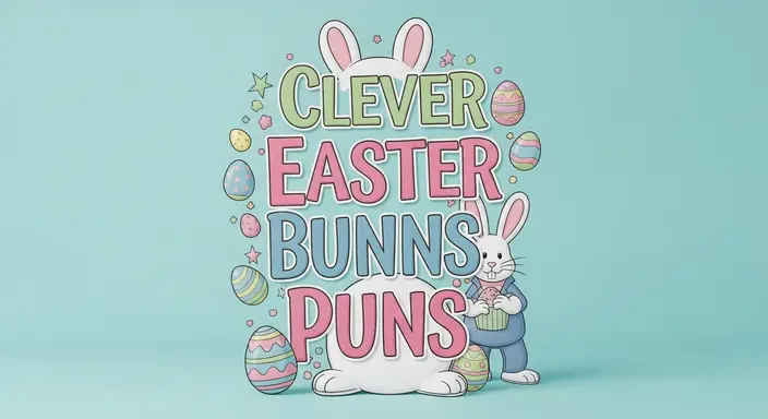 Clever Easter Bunny Puns