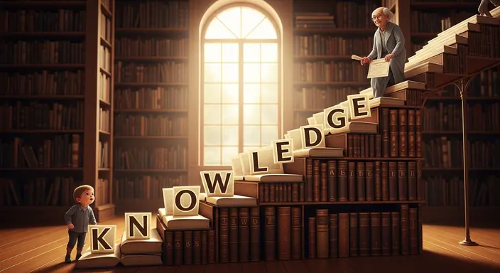 Clever Stairs Wordplay