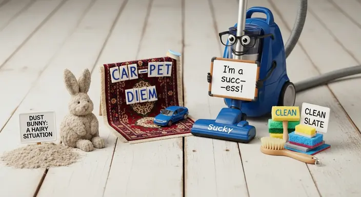 Clever Vacuum Wordplay