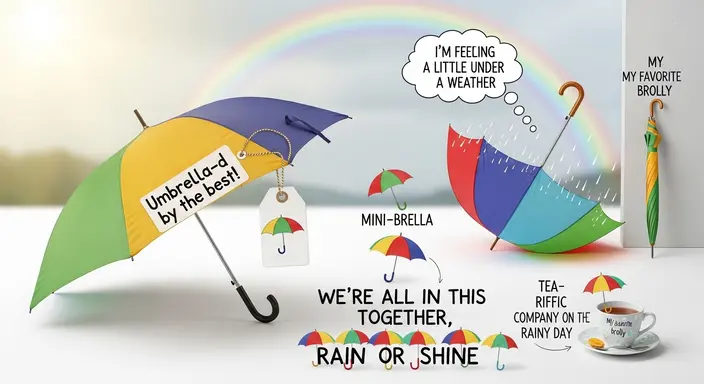 Creative Umbrella Puns