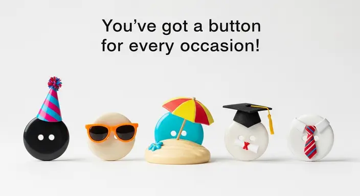 Cute Button Puns for Kids