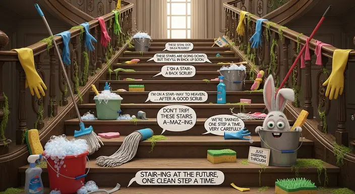 Dirty Stairs Puns (Clean Humor Version)