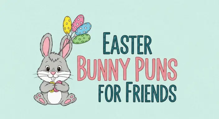 Easter Bunny Puns for Friends