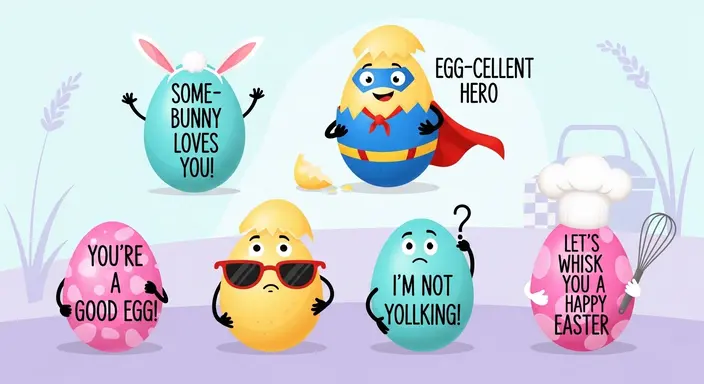 Easter Egg Puns for Family