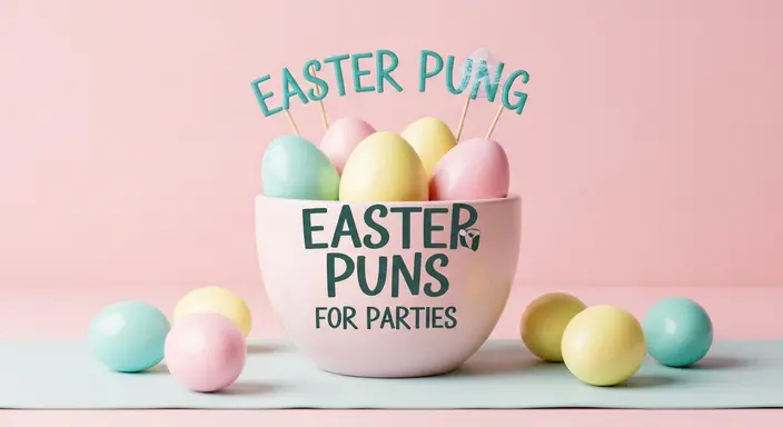 Easter Egg Puns for Parties