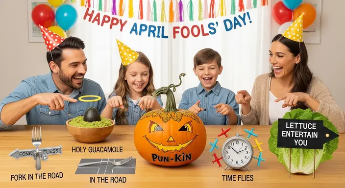 Family Friendly April Fools Puns