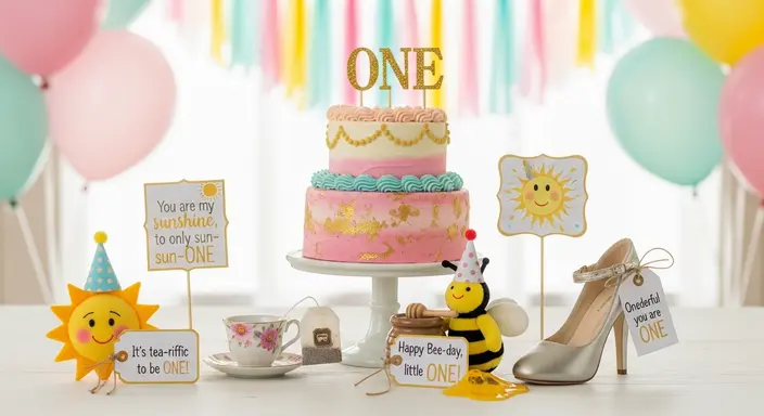 First Birthday Puns for Girls