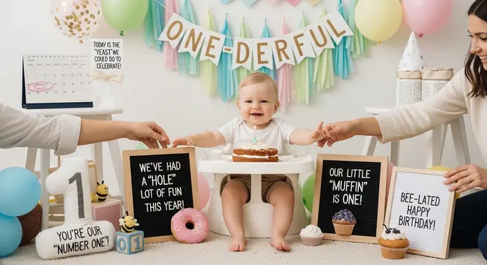 First Birthday Puns for Parents