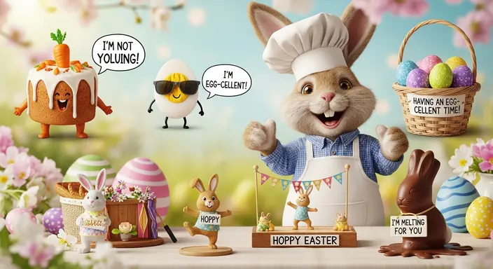 Funny Easter Bunny Puns