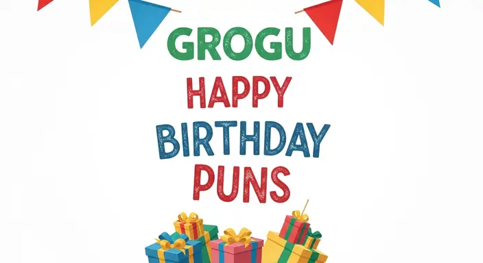 Grogu Birthday Puns 