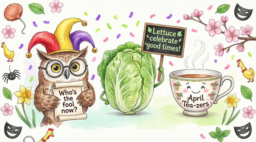 Holiday April Fools Puns