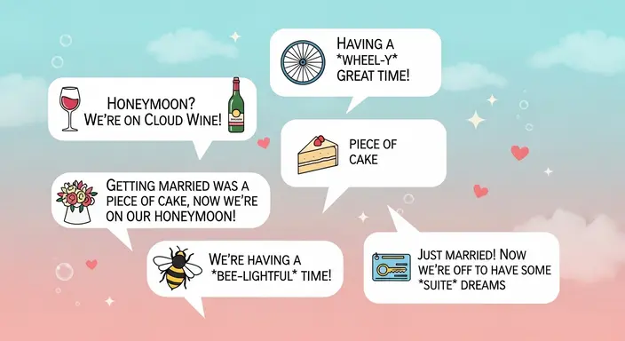 Honeymoon Puns for WhatsApp Status 
