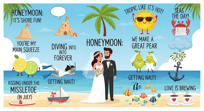 Honeymoon Puns