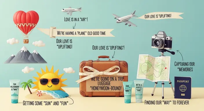 Honeymoon Travel Puns 