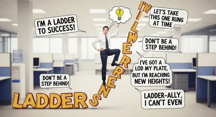 Ladder Puns for Work