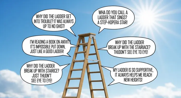 Ladder Puns One Liners