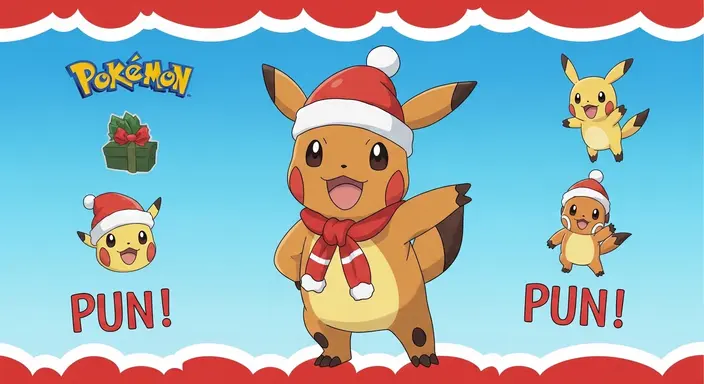Pokémon Holiday Puns