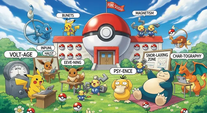 Pokémon School Puns