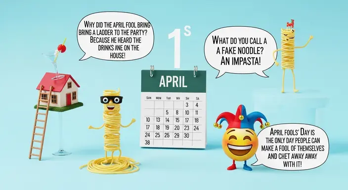 Short April Fools Puns