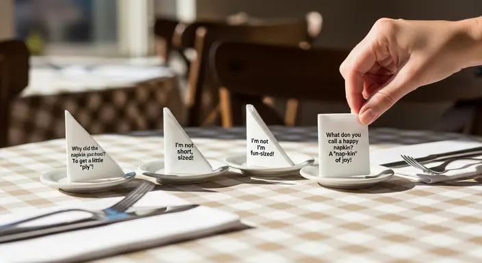 Short Napkin Jokes