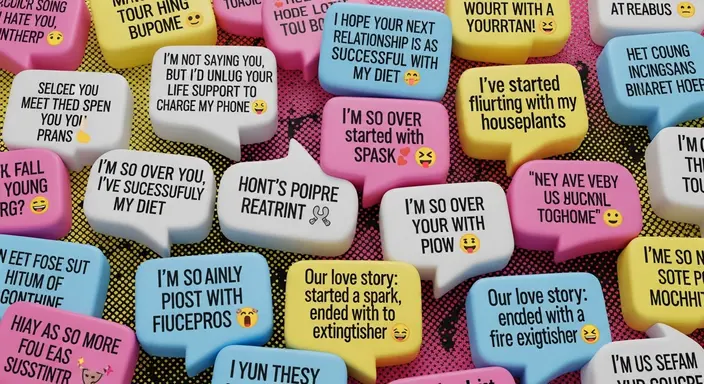 Short Sarcastic Funny Break Up Quotes