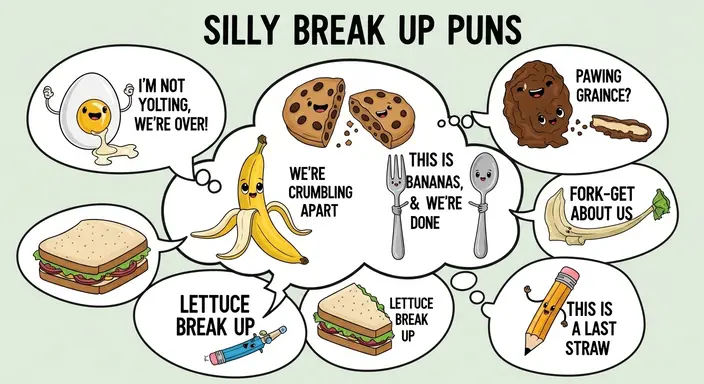Silly Break Up Puns for Fun Conversations