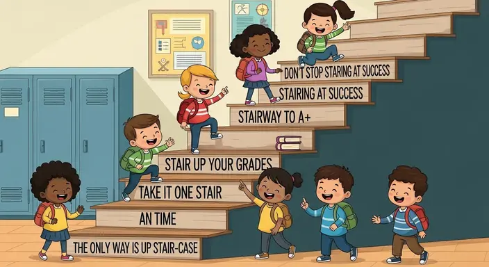 Stair Puns for School Kids