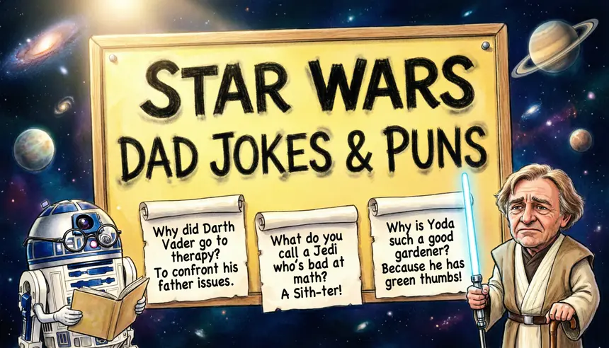 Star Wars Dad Jokes & Puns