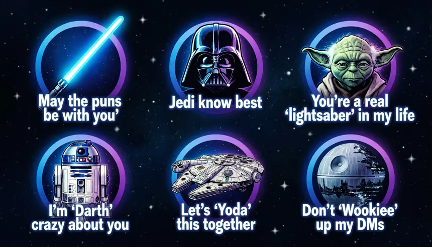 Star Wars Puns for Instagram Captions