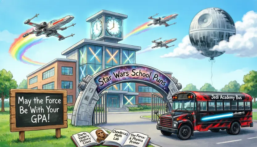Star Wars School Puns