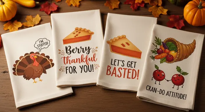 Thanksgiving Napkin Puns