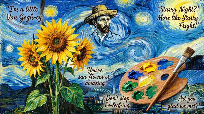 Van Gogh Puns