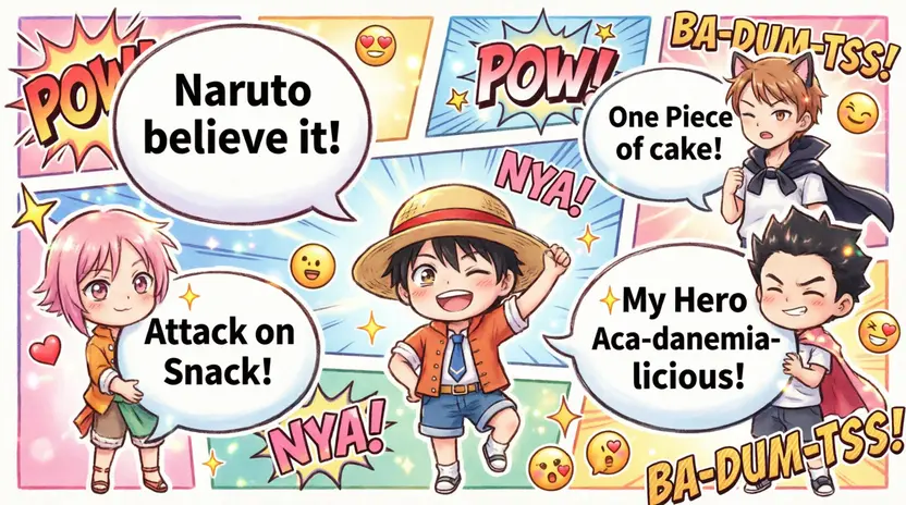 Anime Random Puns That Are Just Too FunnyÂ