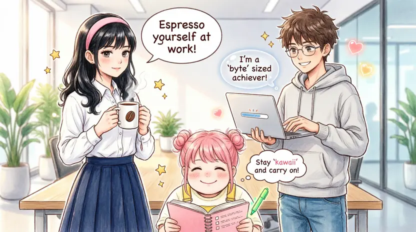 Anime Work Puns for Daily MotivationÂ